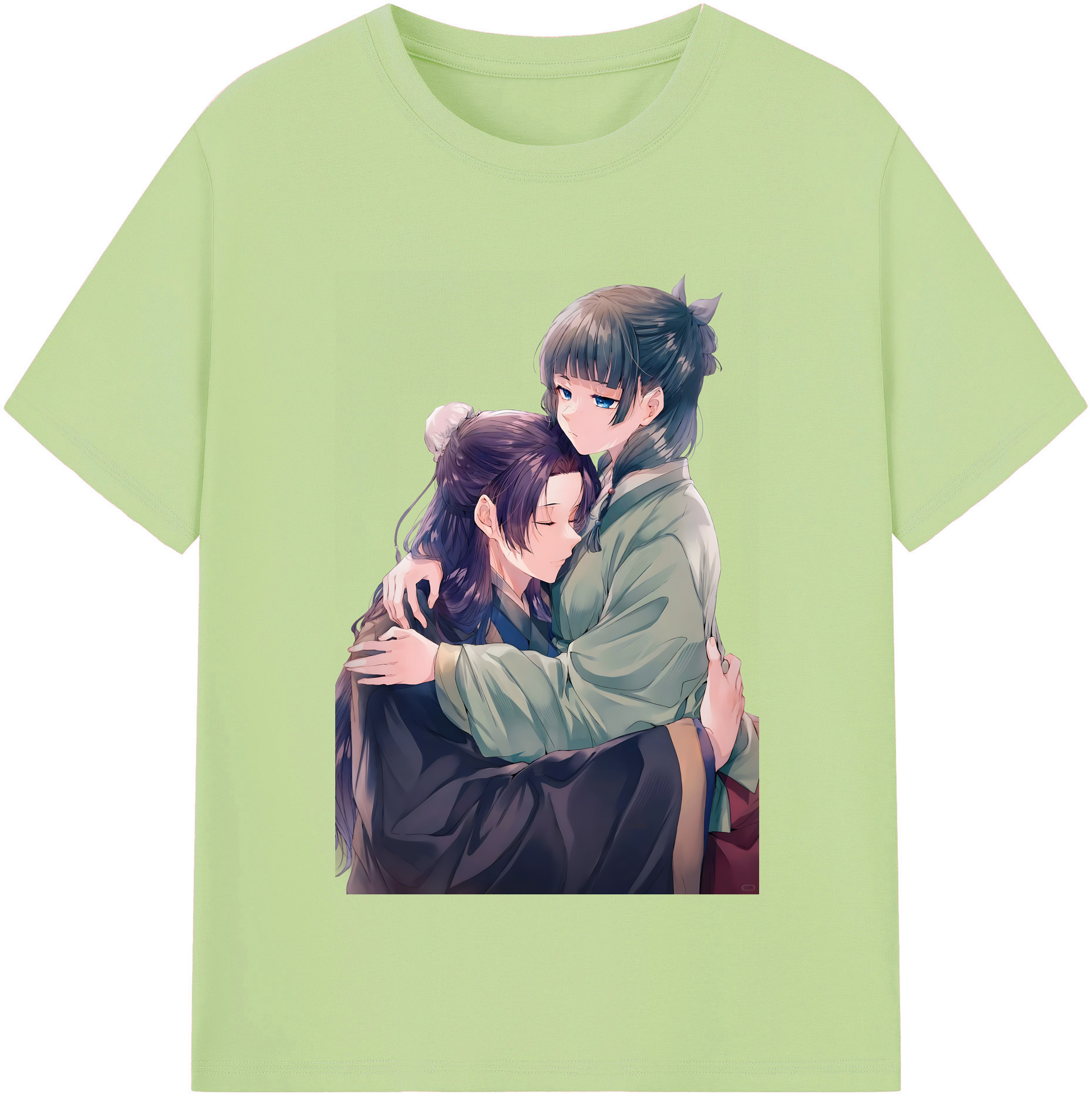 （画像用） 薬屋のひとりごと The Apothecary Diaries 綿100％半袖Tシャツ（フロントプリント）